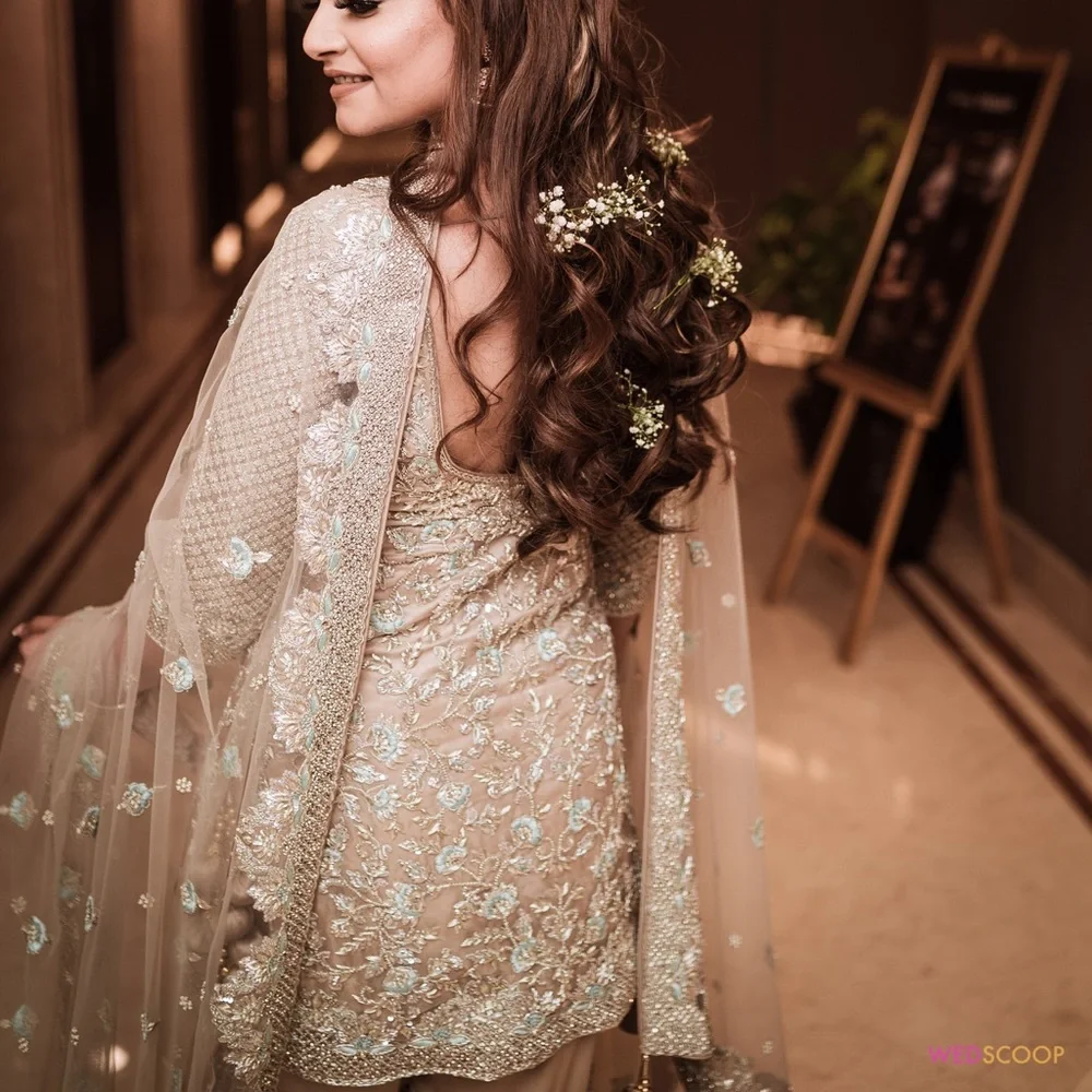 Elle Saab inspired sharara set very heavy work #indianwear #ellesaabinspired - Picture 6 of 8